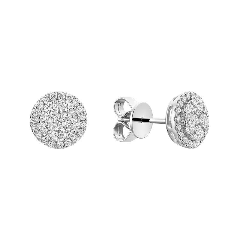 Diamond Earring - Boucle D'oreille en Diamant-RNB Jewellery