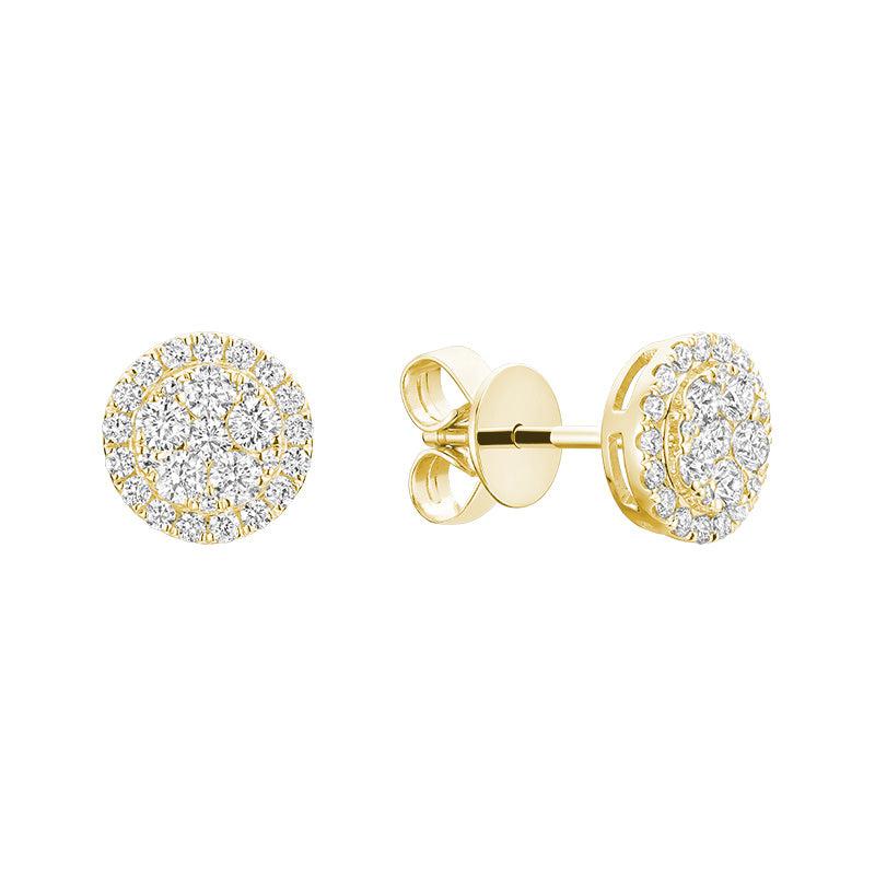 Diamond Earring - Boucle D'oreille en Diamant-RNB Jewellery