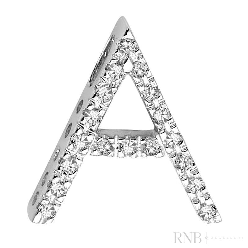 Block Diamond Initials-RNB Jewellery