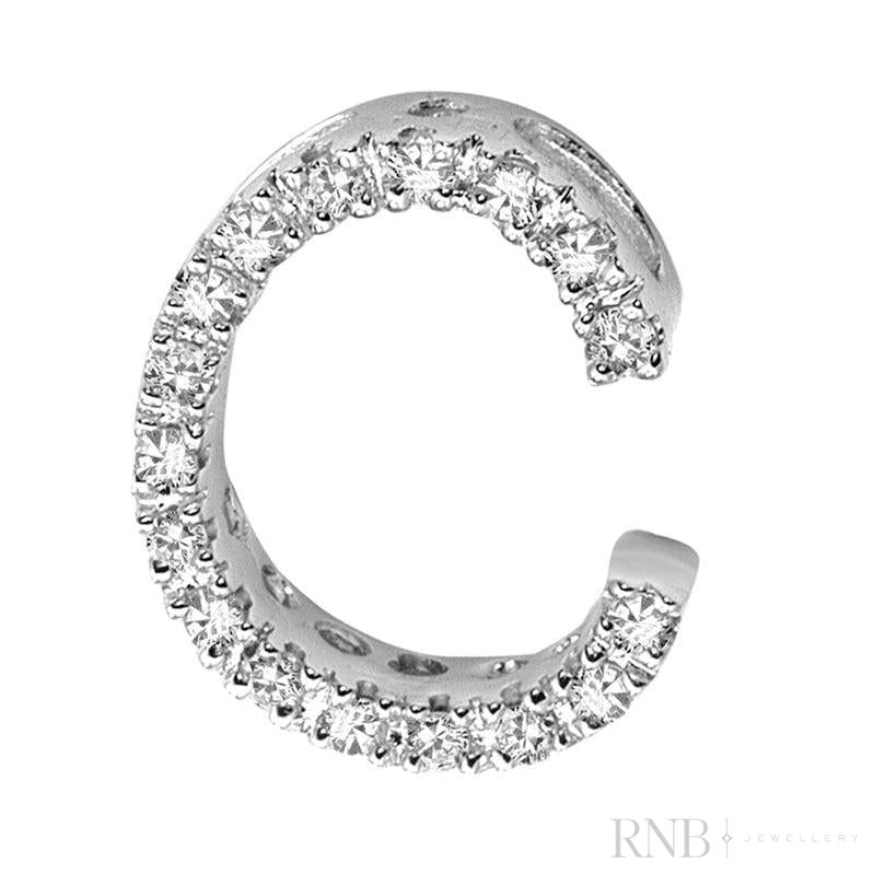 Block Diamond Initials-RNB Jewellery