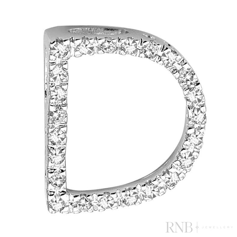 Block Diamond Initials-RNB Jewellery