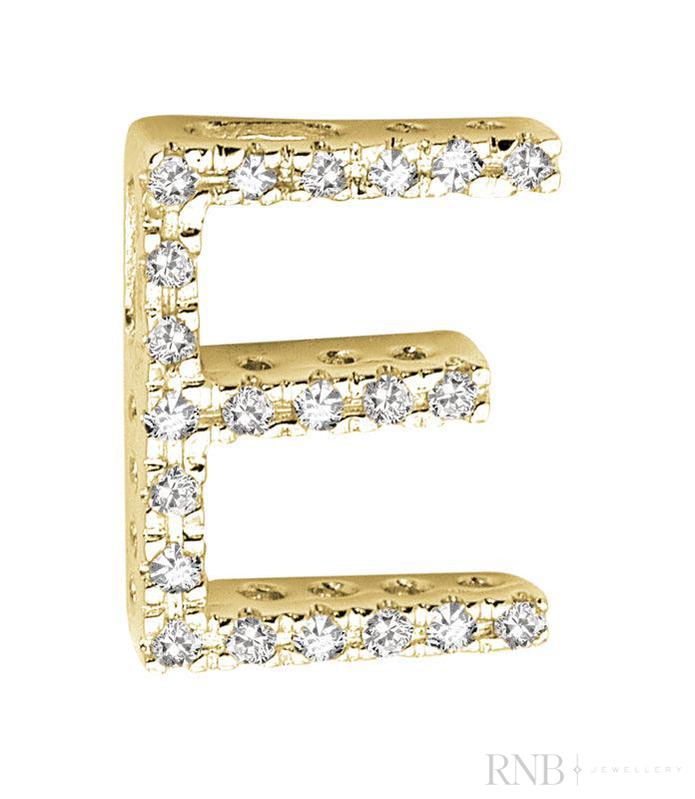 Block Diamond Initials-RNB Jewellery