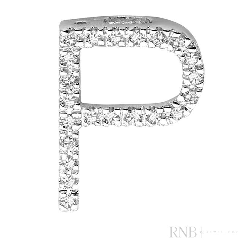 Block Diamond Initials-RNB Jewellery