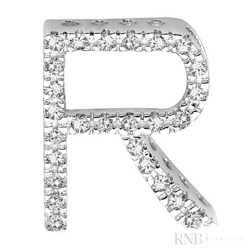 Block Diamond Initials-RNB Jewellery