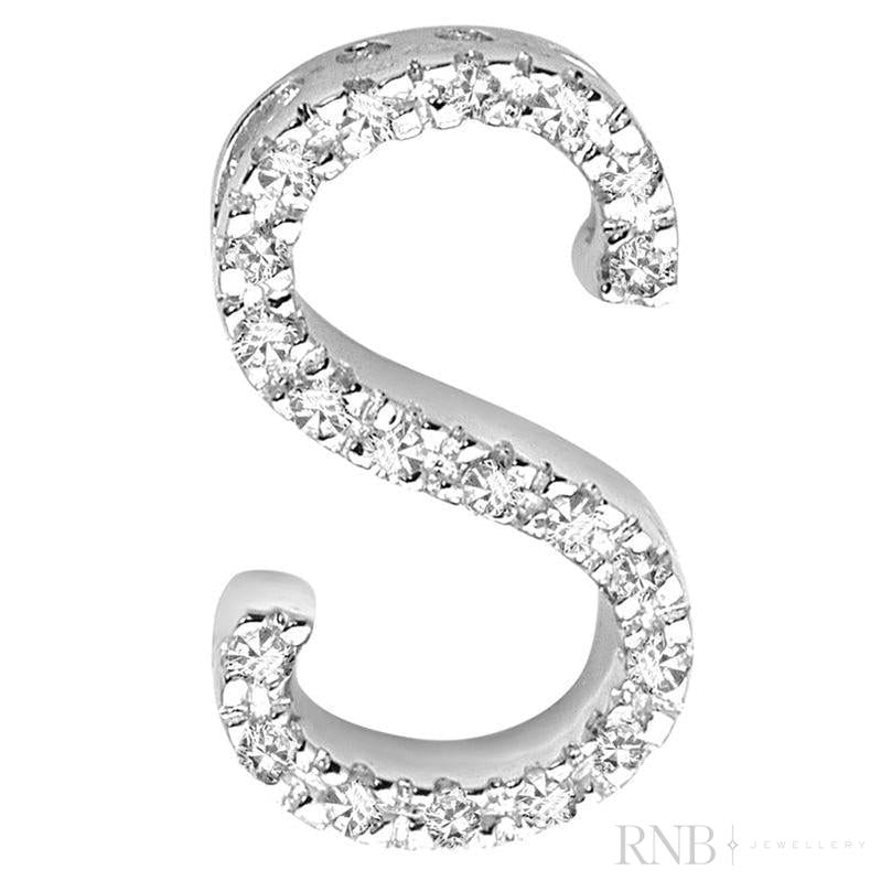 Block Diamond Initials-RNB Jewellery