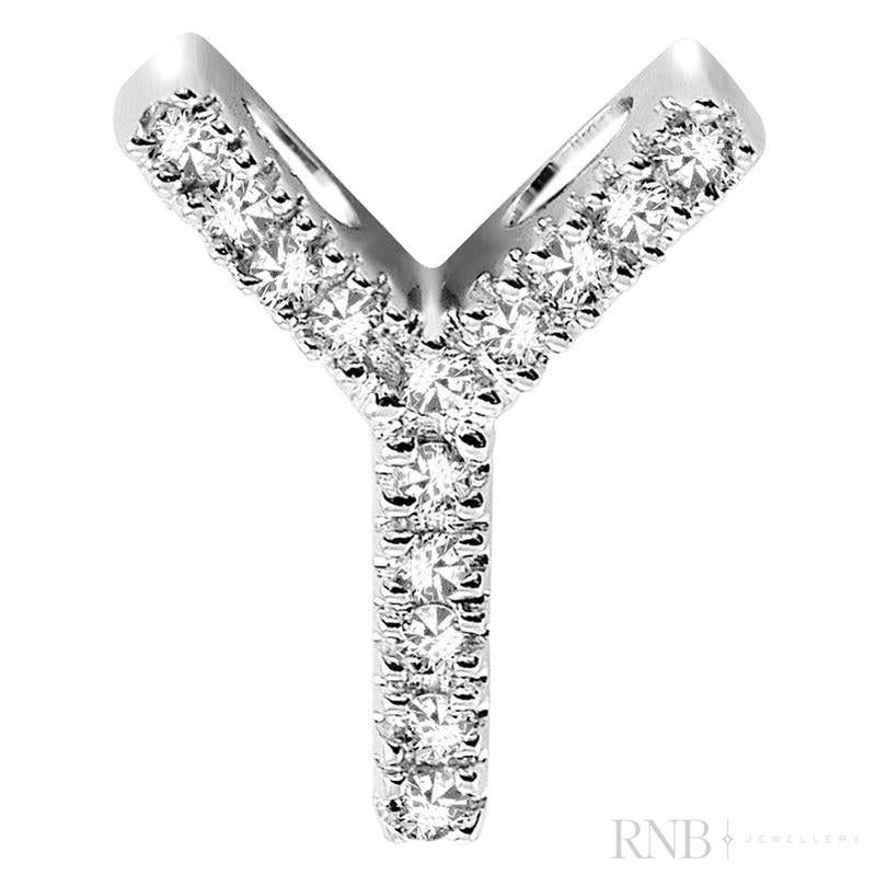 Block Diamond Initials-RNB Jewellery