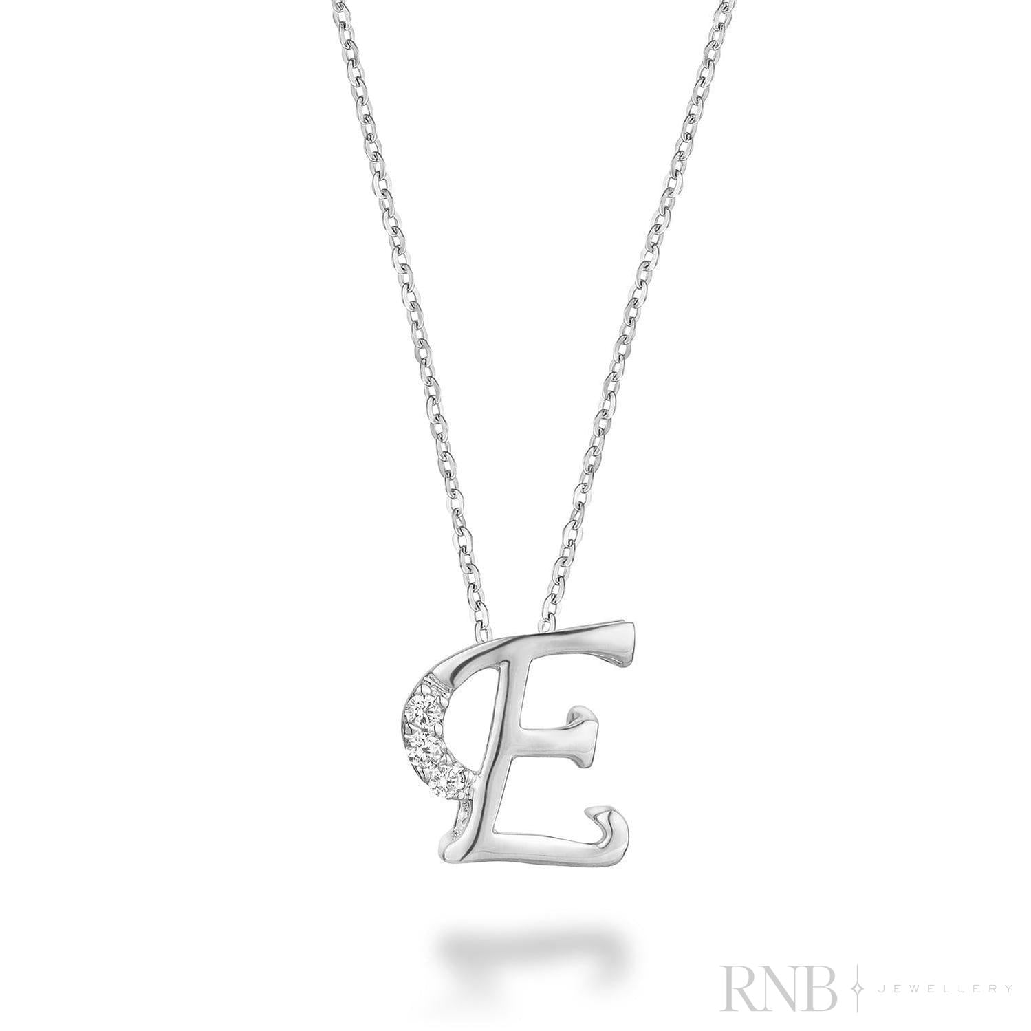 Mini Diamond Initials-RNB Jewellery