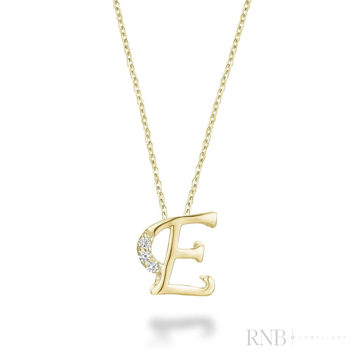 Mini Diamond Initials-RNB Jewellery