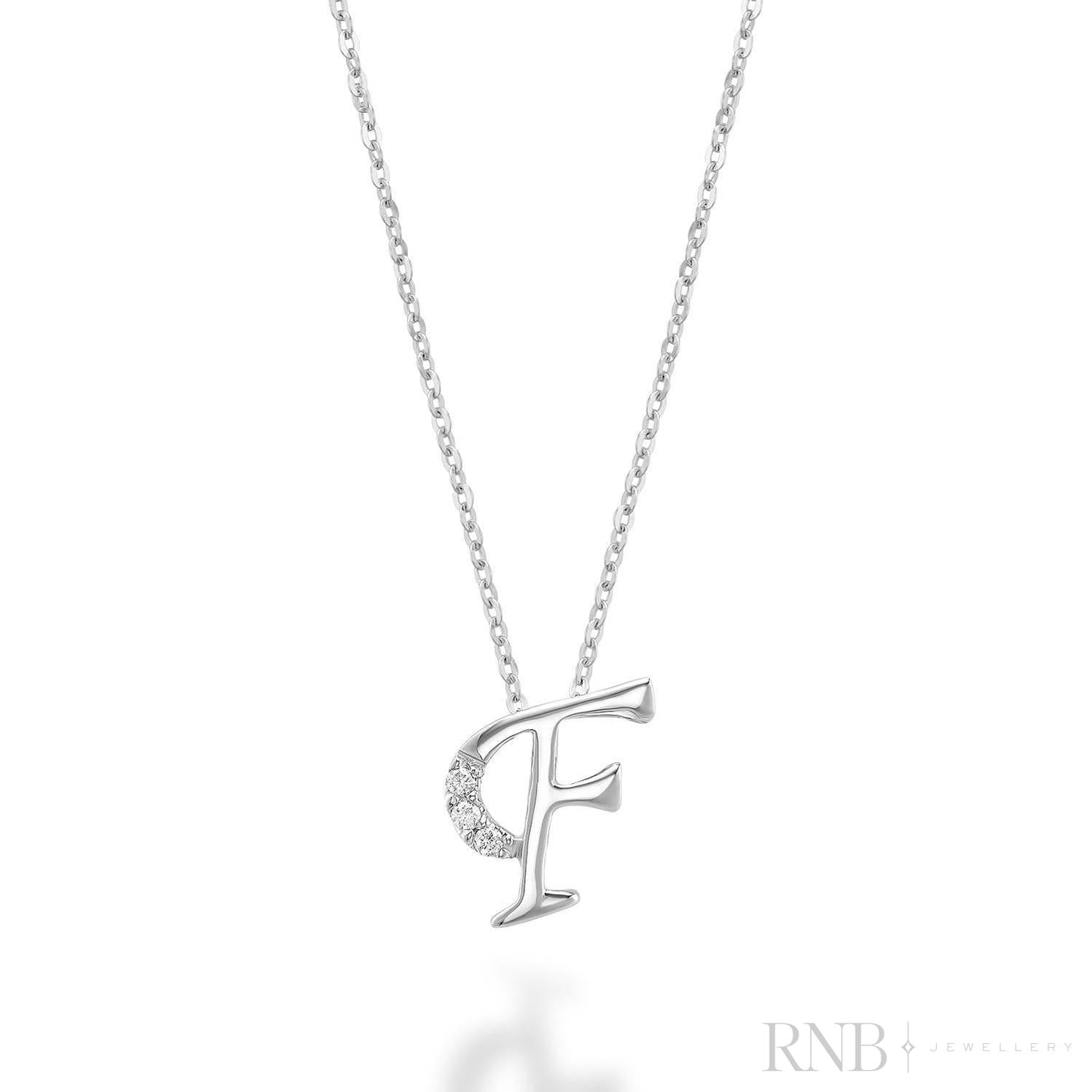 Mini Diamond Initials-RNB Jewellery