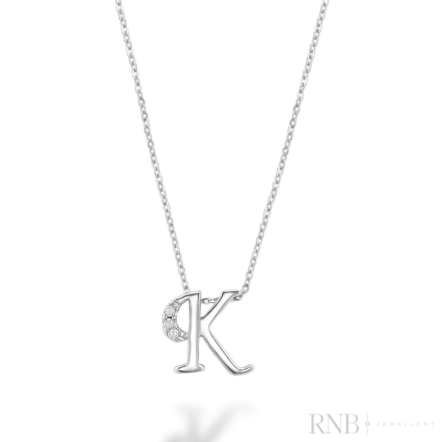 Mini Diamond Initials-RNB Jewellery