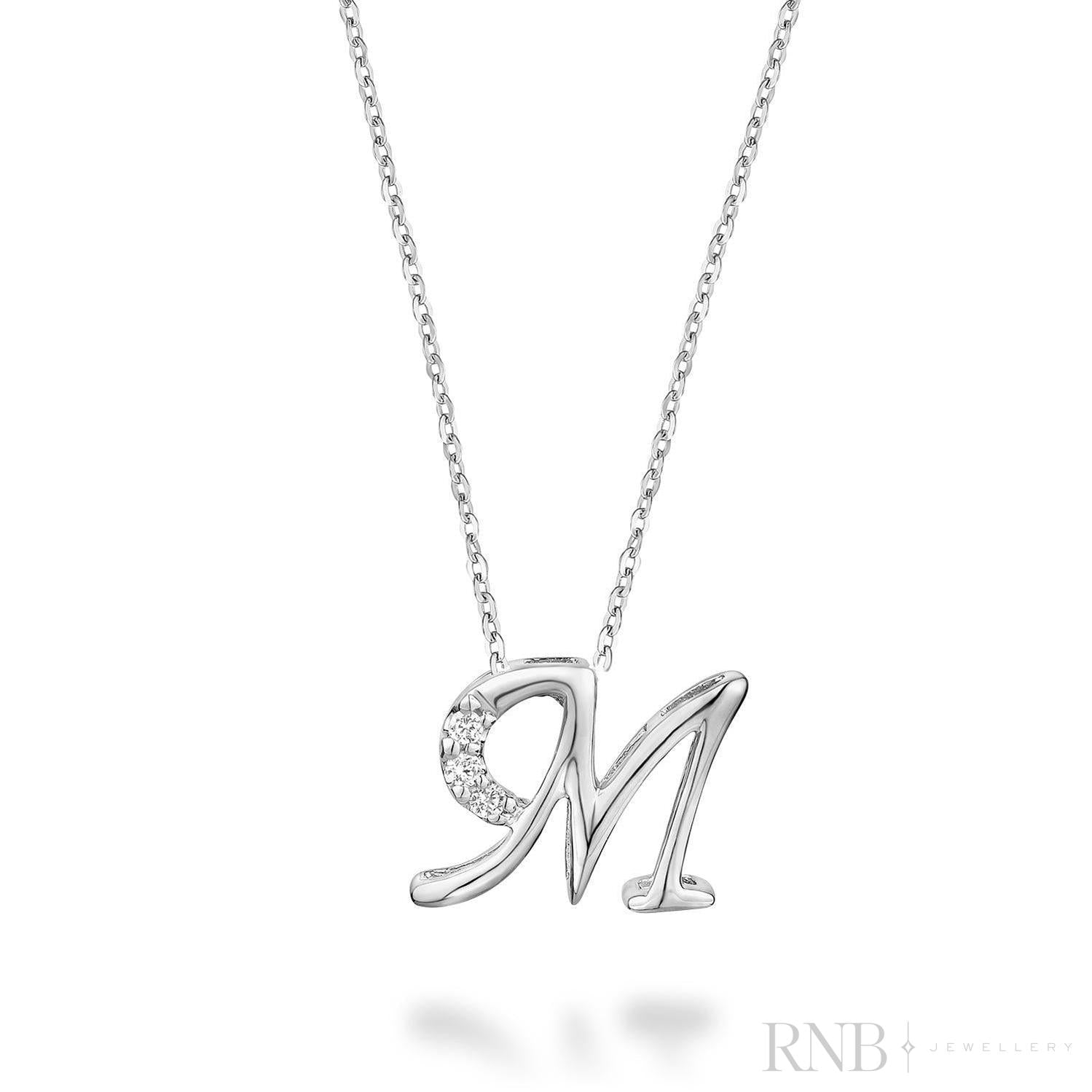 Mini Diamond Initials-RNB Jewellery