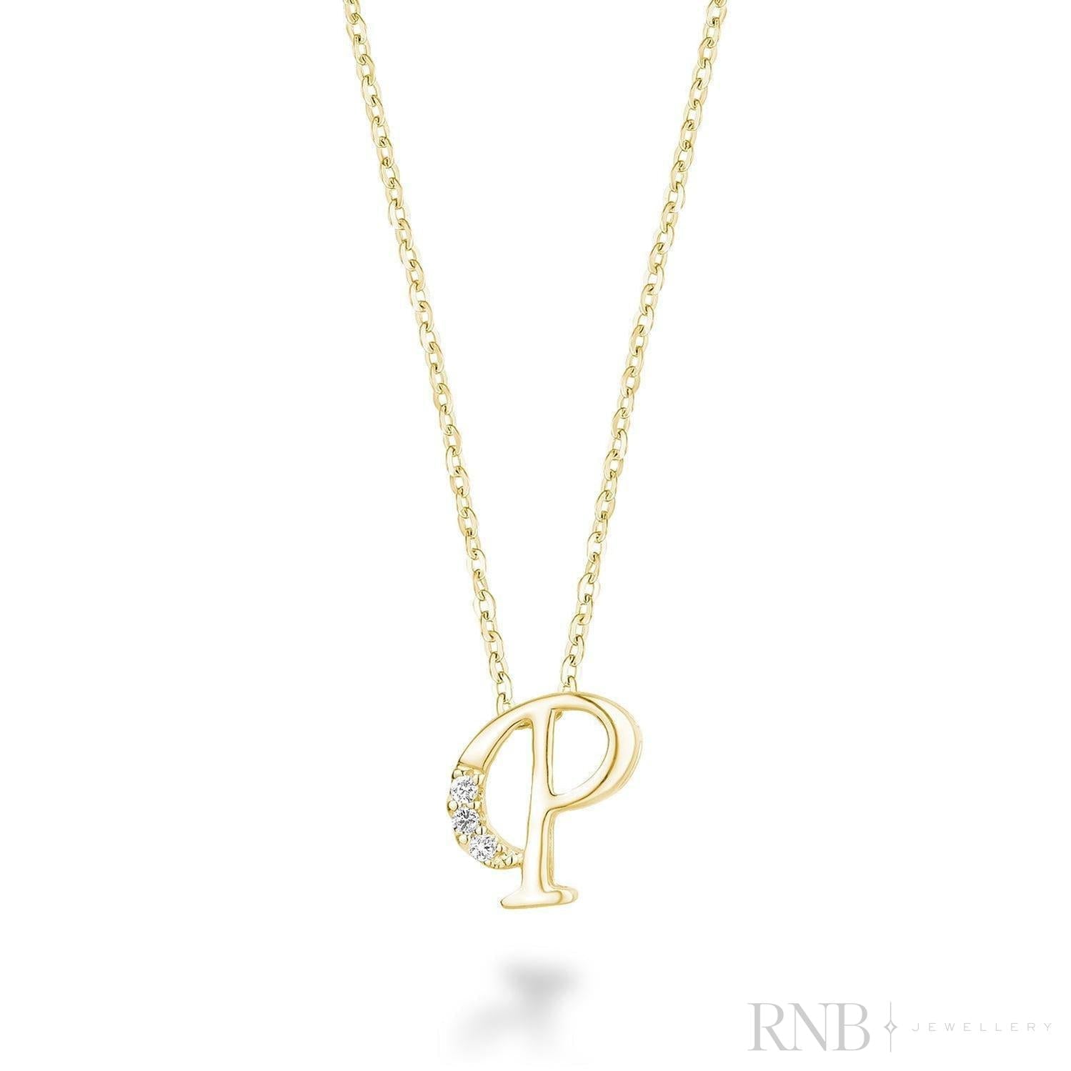 Mini Diamond Initials-RNB Jewellery