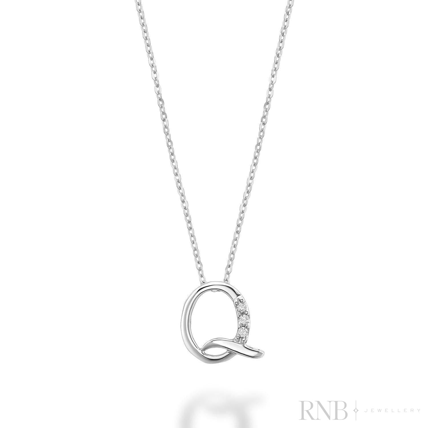 Mini Diamond Initials-RNB Jewellery