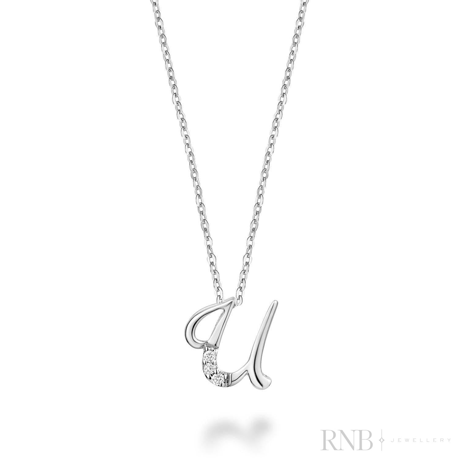 Mini Diamond Initials-RNB Jewellery