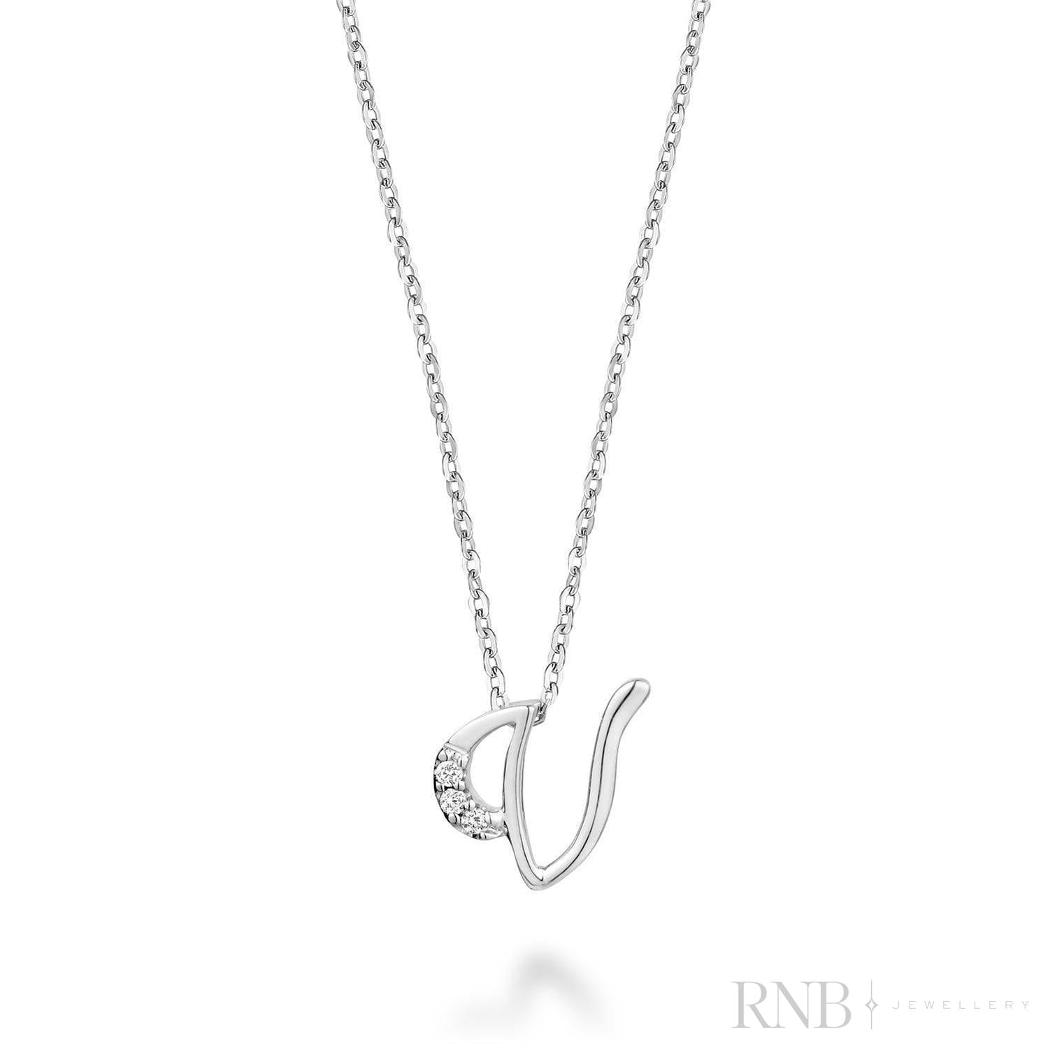 Mini Diamond Initials-RNB Jewellery