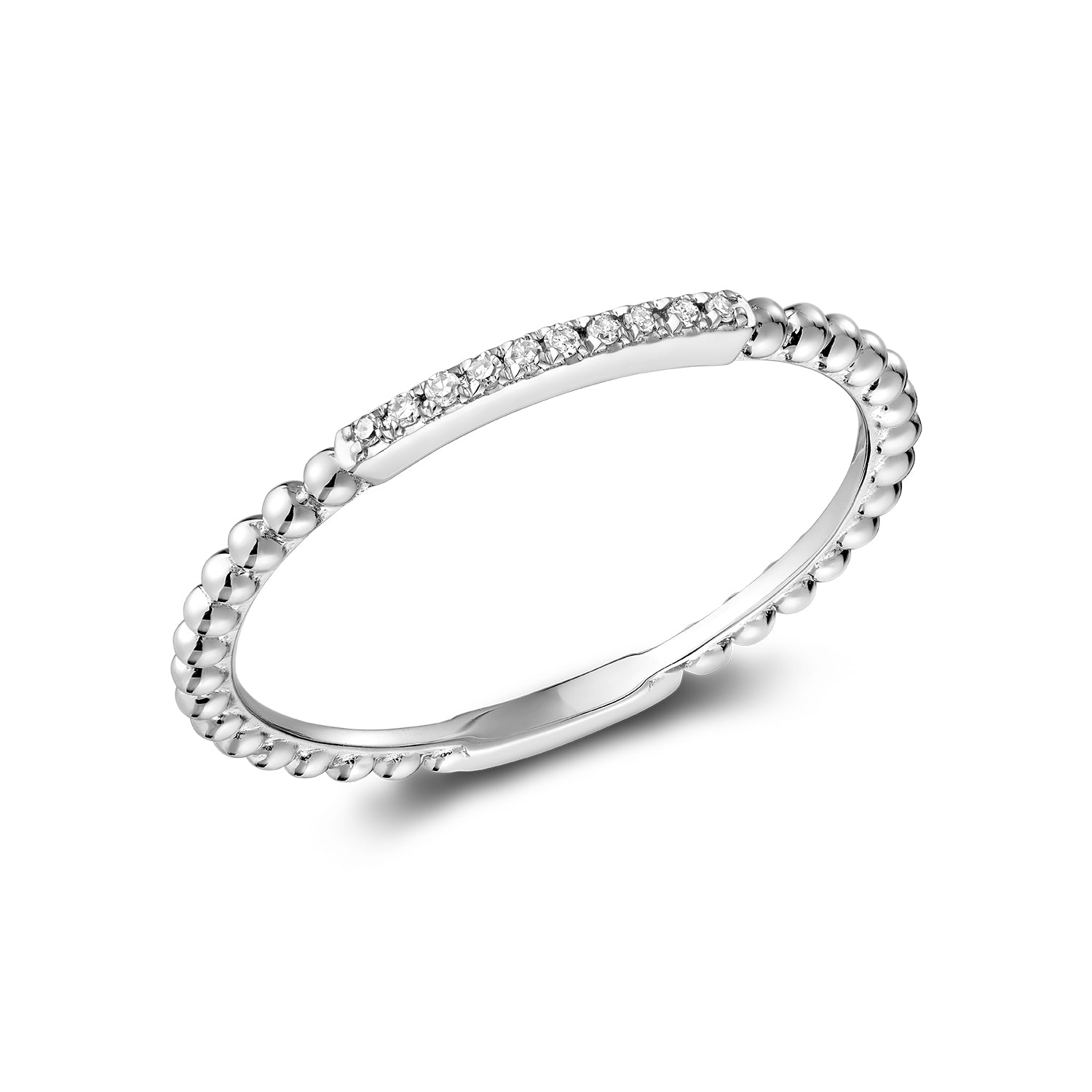 Bead Diamond Ring - RNB Jewellery