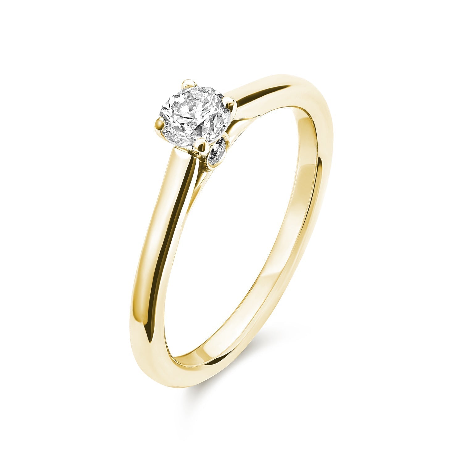 Brilliant Round Diamond Engagement Ring - RNB Jewellery