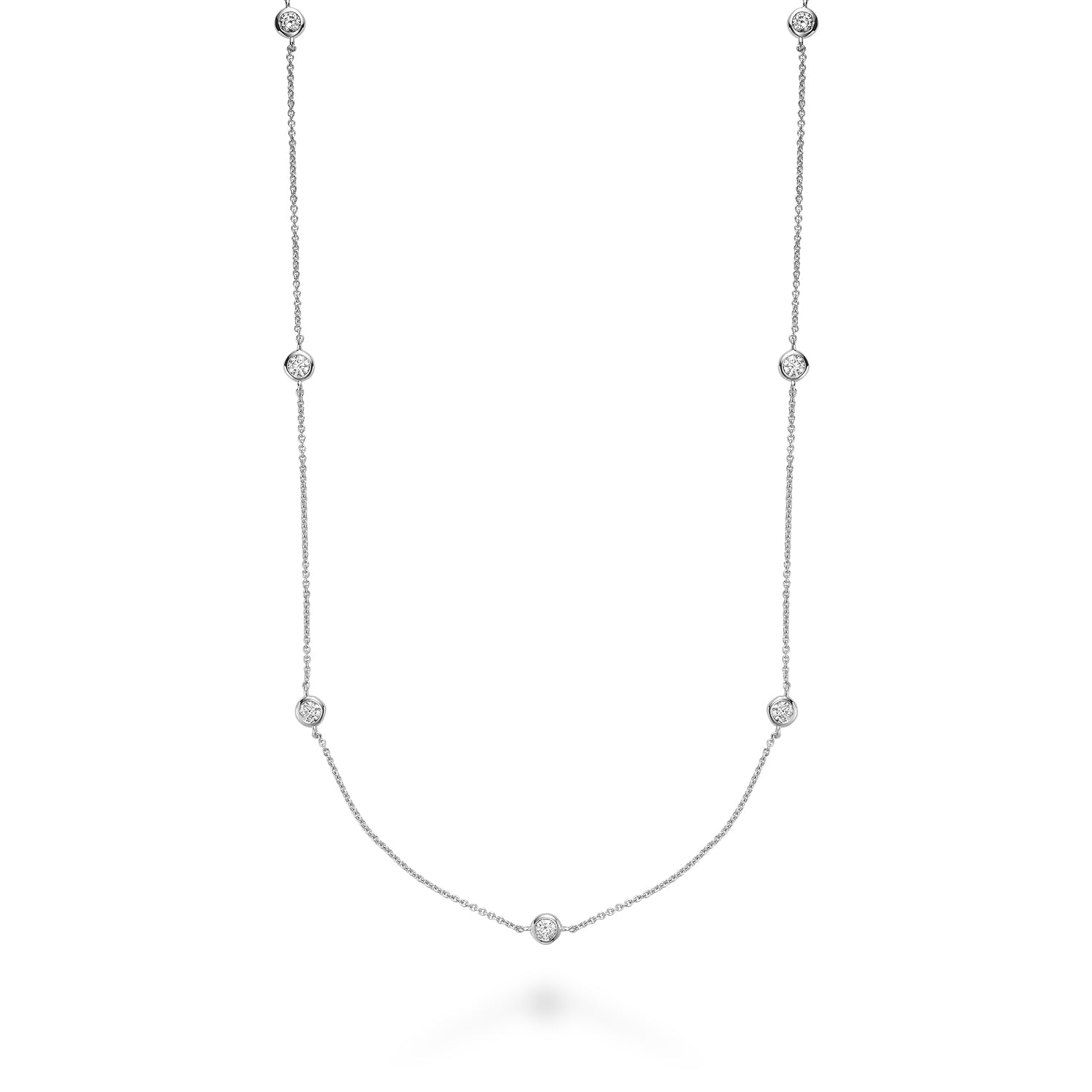 Diamond By the Yard Necklace - RNB Jewellery