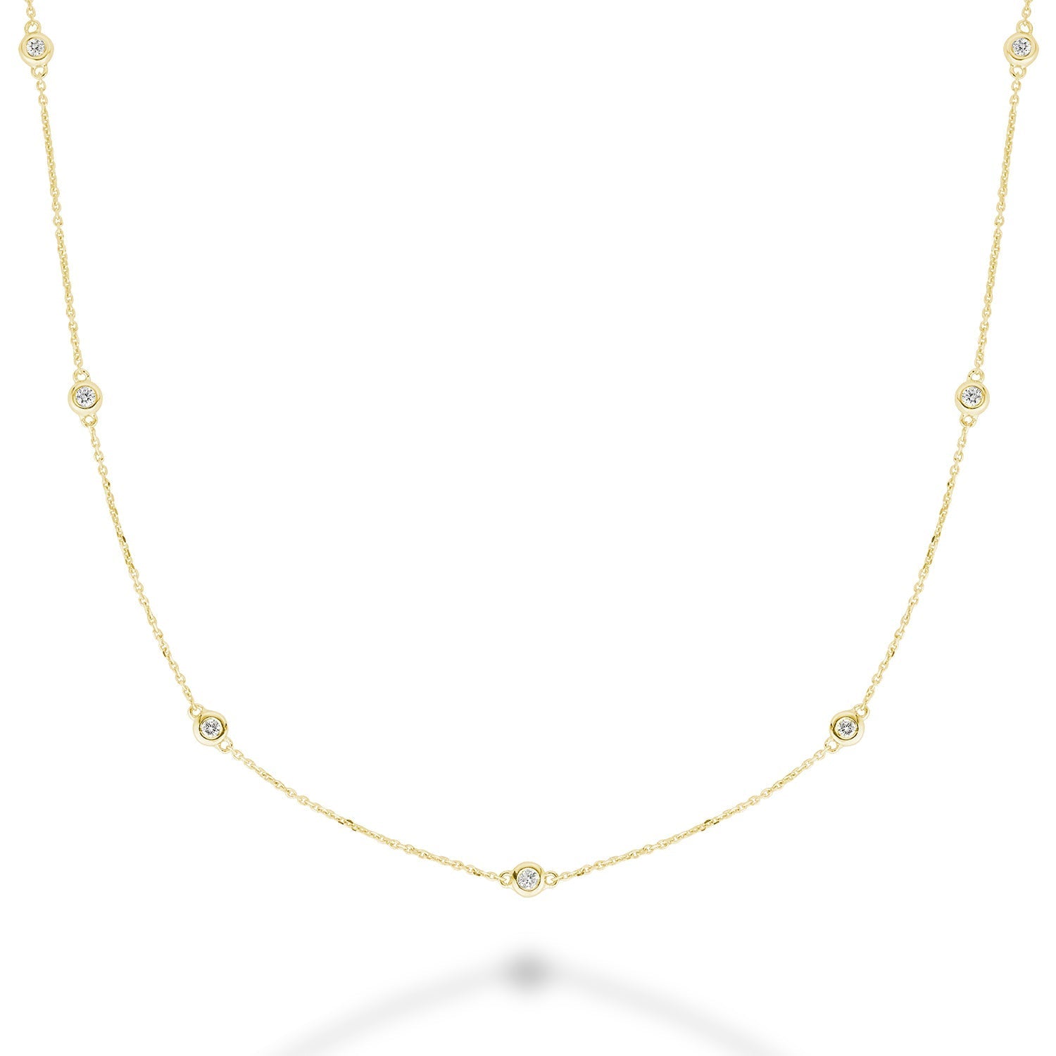 Diamond by the Yard Necklace - RNB Jewellery