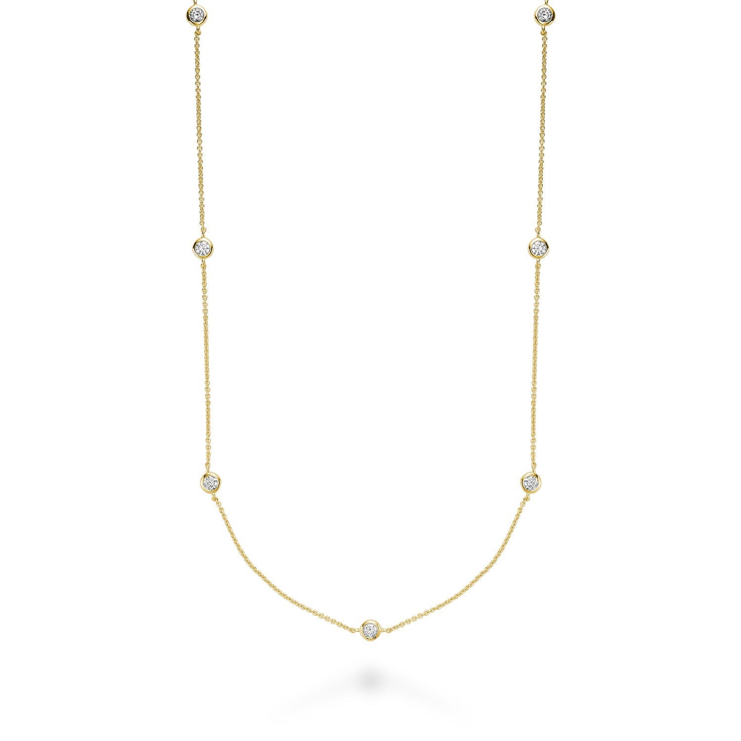 Diamond By the Yard Necklace - RNB Jewellery