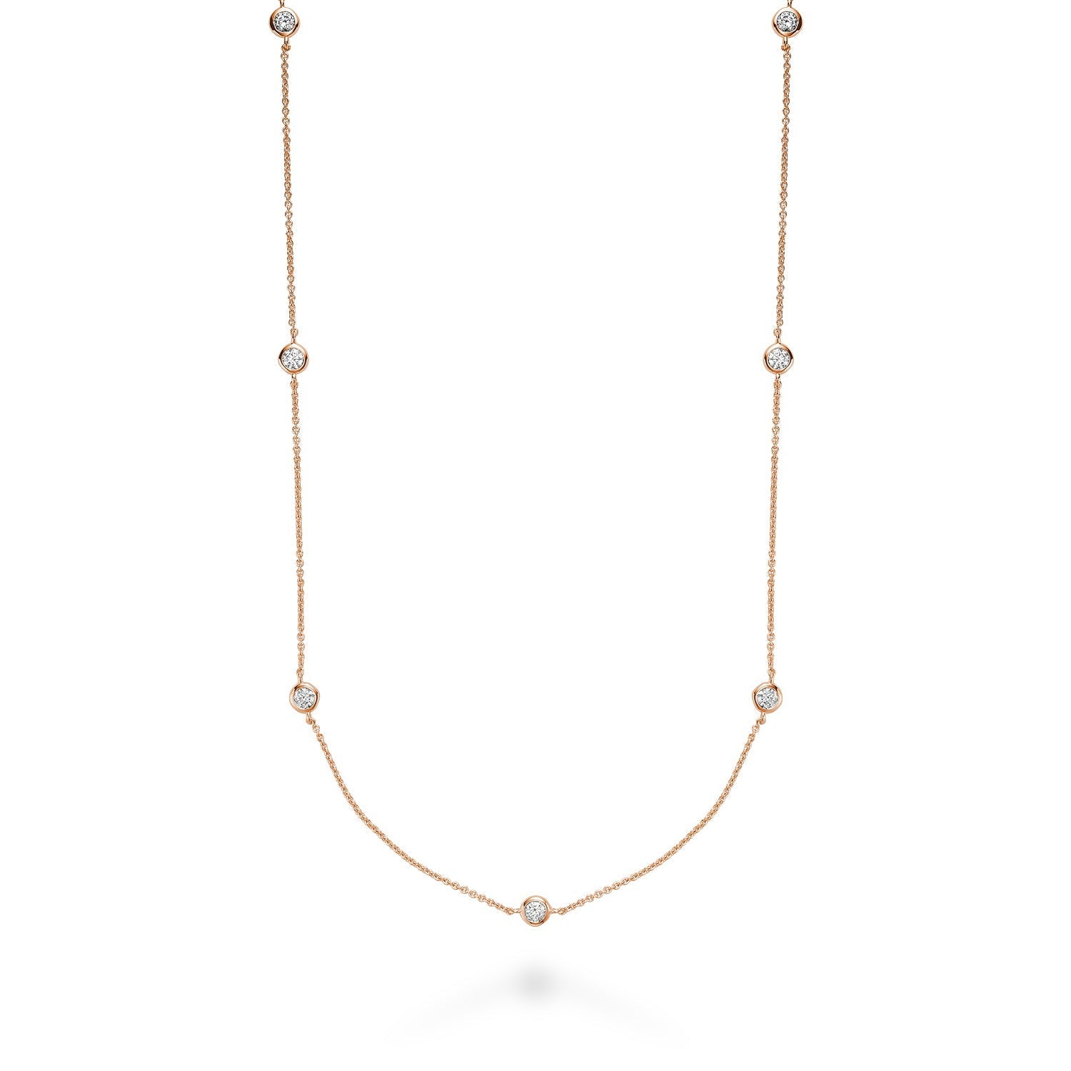 Diamond By the Yard Necklace - RNB Jewellery