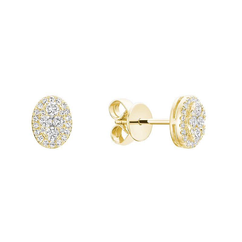 Diamond Earring - Boucle D'oreille en Diamant - RNB Jewellery