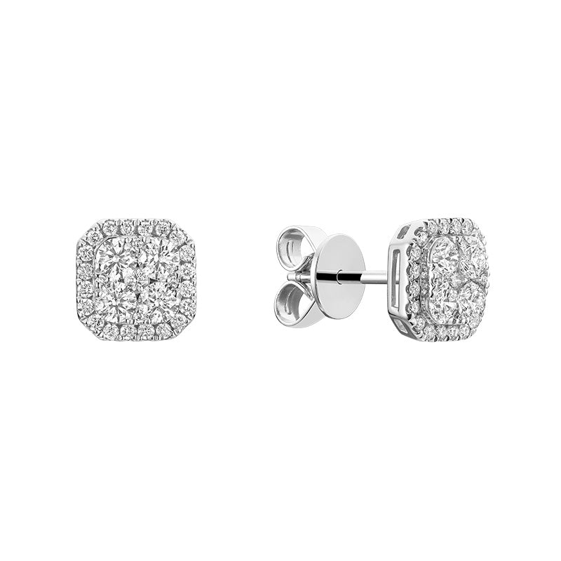 Diamond Earring - Boucle D'oreille en Diamant - RNB Jewellery