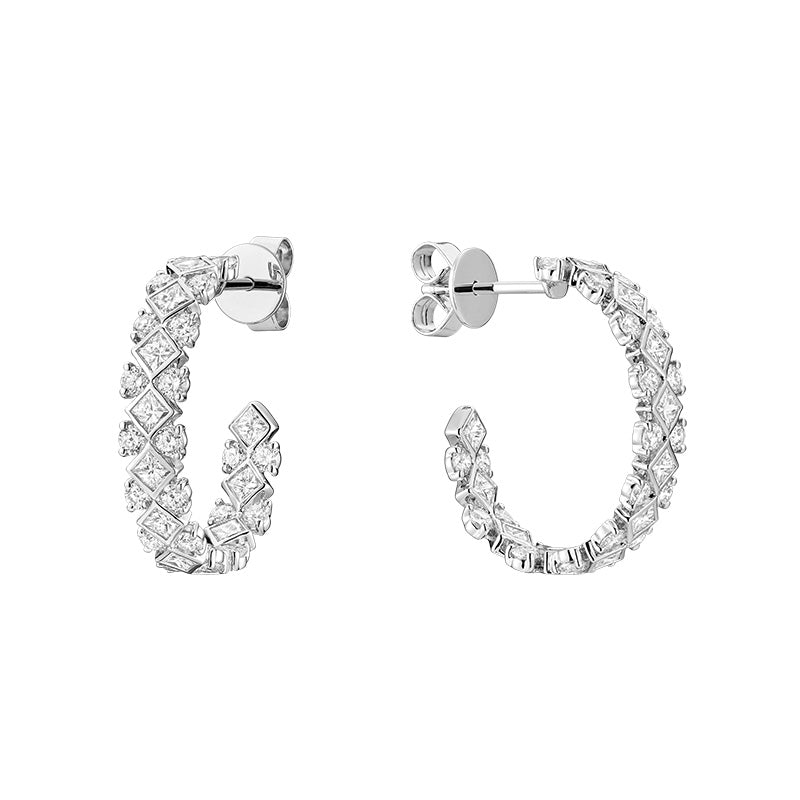 Diamond Earring - Boucle D'oreille en Diamant - RNB Jewellery