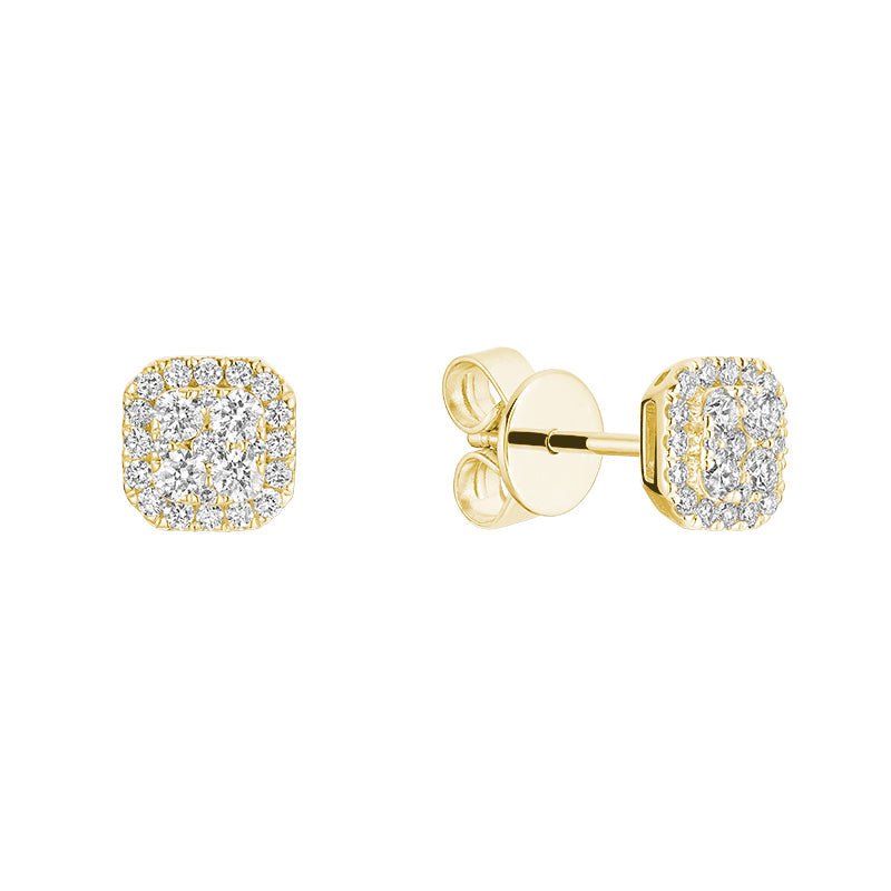 Diamond Earring - Boucle D'oreille en Diamant - RNB Jewellery