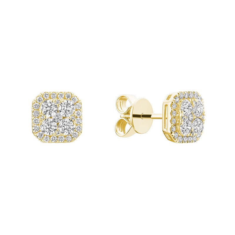 Diamond Earring - Boucle D'oreille en Diamant - RNB Jewellery