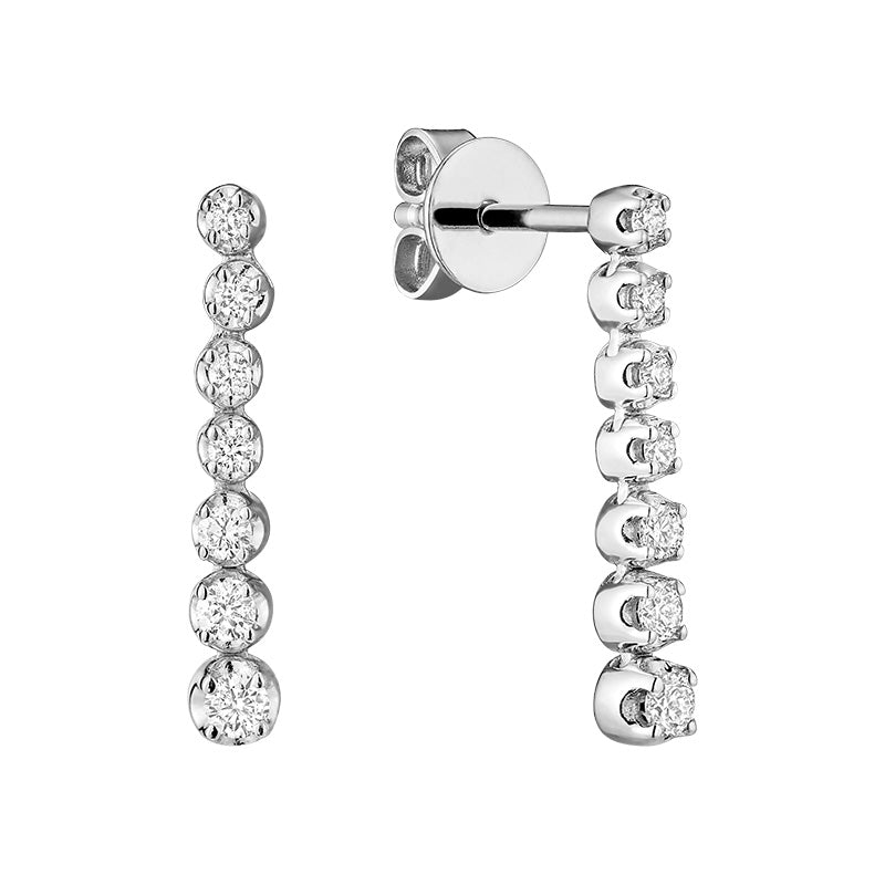 Diamond Earring - Boucle D'oreille en Diamant - RNB Jewellery