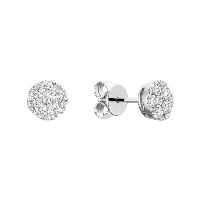 Diamond Earring - Boucle D'oreille en Diamant - RNB Jewellery