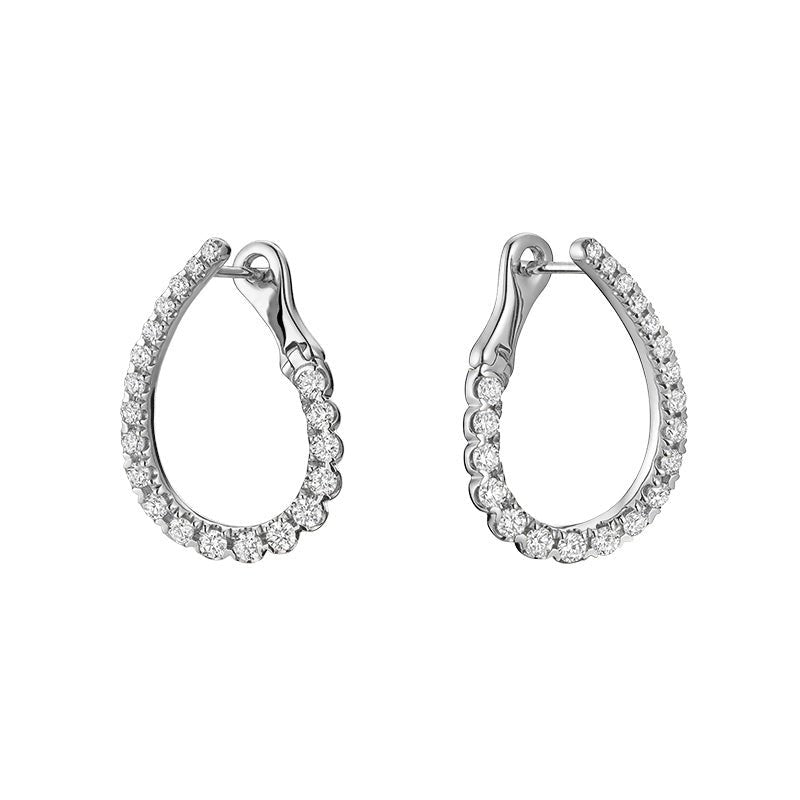 Diamond Earring - Boucle D'oreille en Diamant - RNB Jewellery