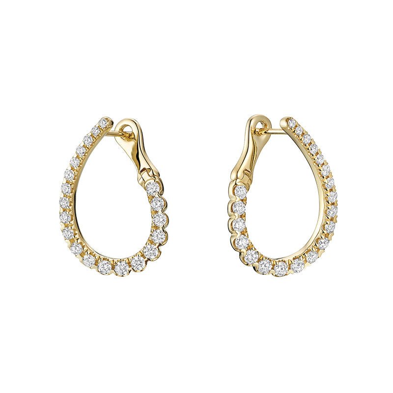 Diamond Earring - Boucle D'oreille en Diamant - RNB Jewellery