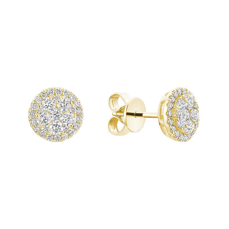 Diamond Earring - Boucle D'oreille en Diamant - RNB Jewellery