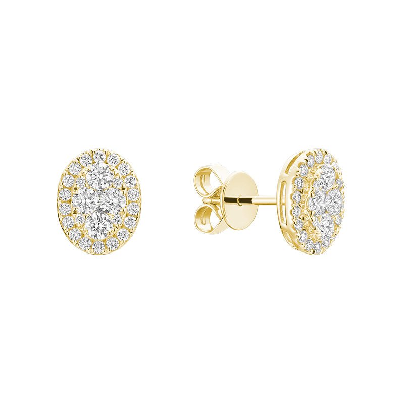 Diamond Earring - Boucle D'oreille en Diamant - RNB Jewellery