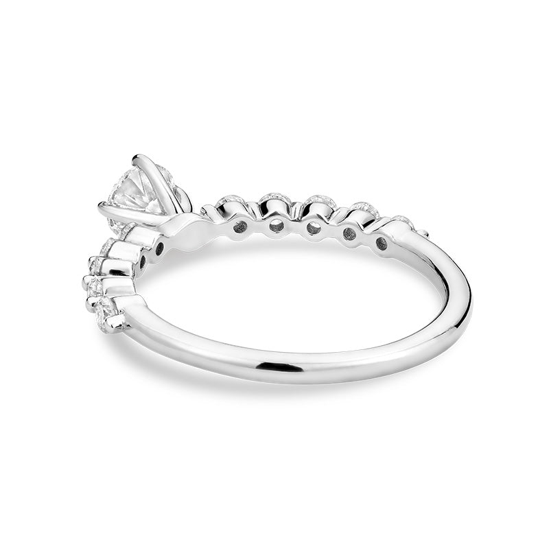 Diamond Engagement Ring Round - RNB Jewellery