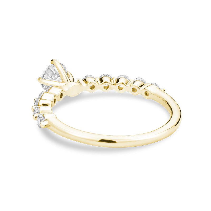 Diamond Engagement Ring Round - RNB Jewellery