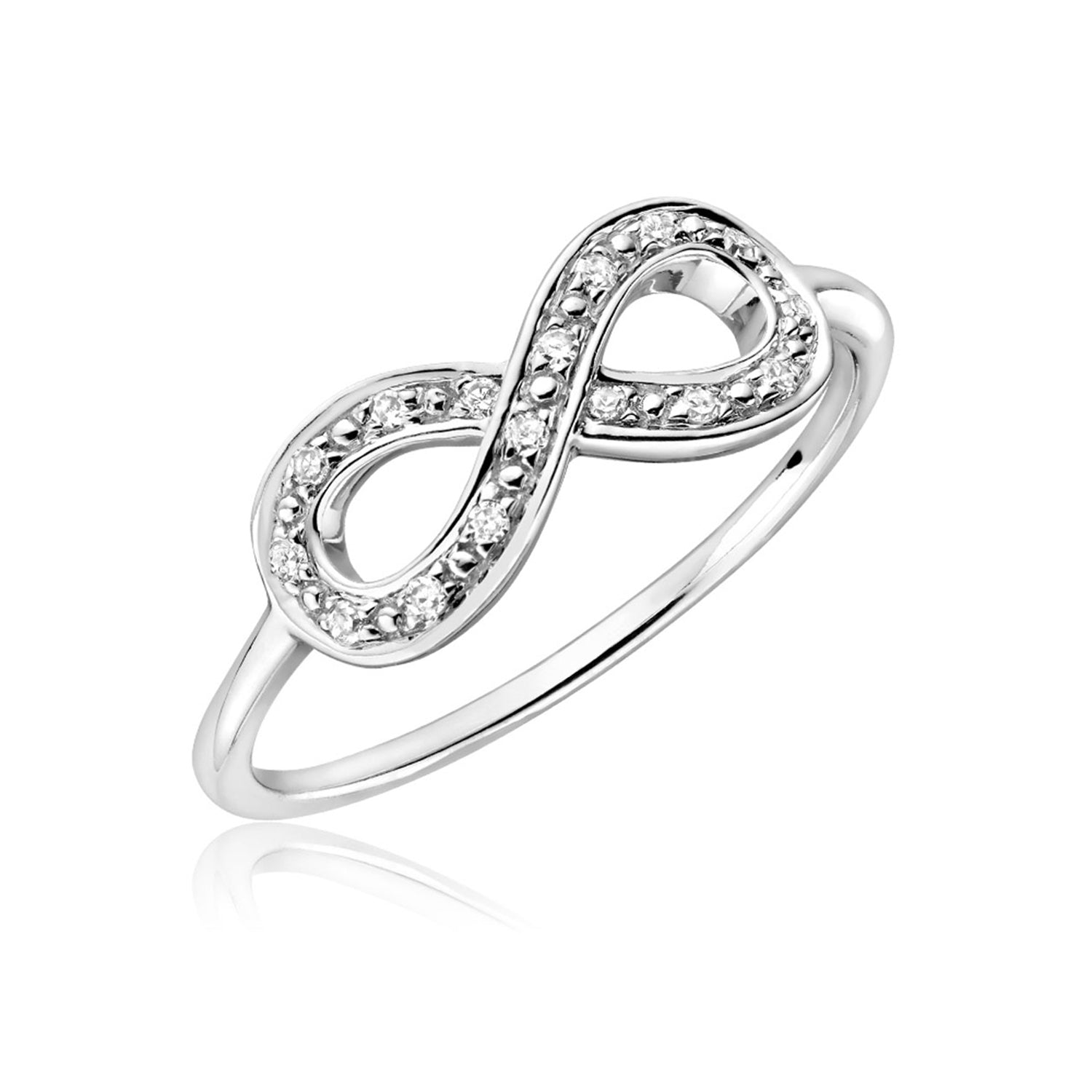 Diamond Infinity Ring - RNB Jewellery