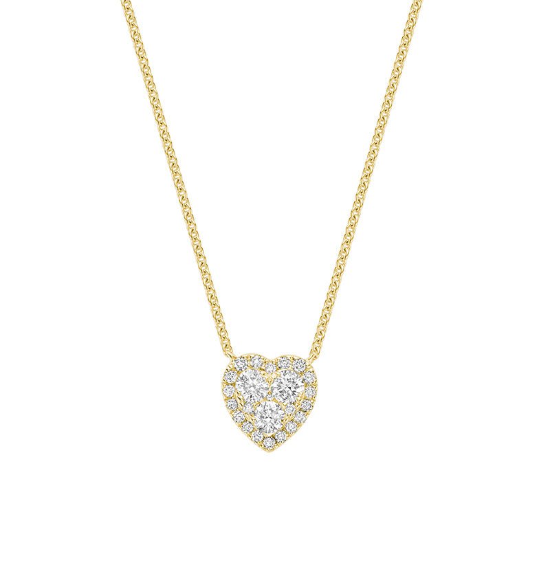 Heart Diamond Necklace