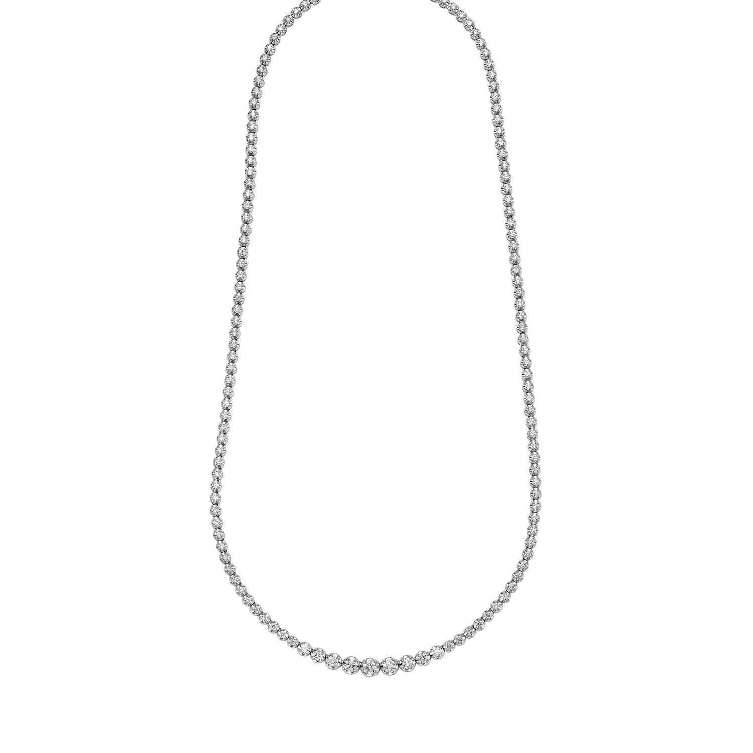 Diamond Tennis Necklace - RNB Jewellery