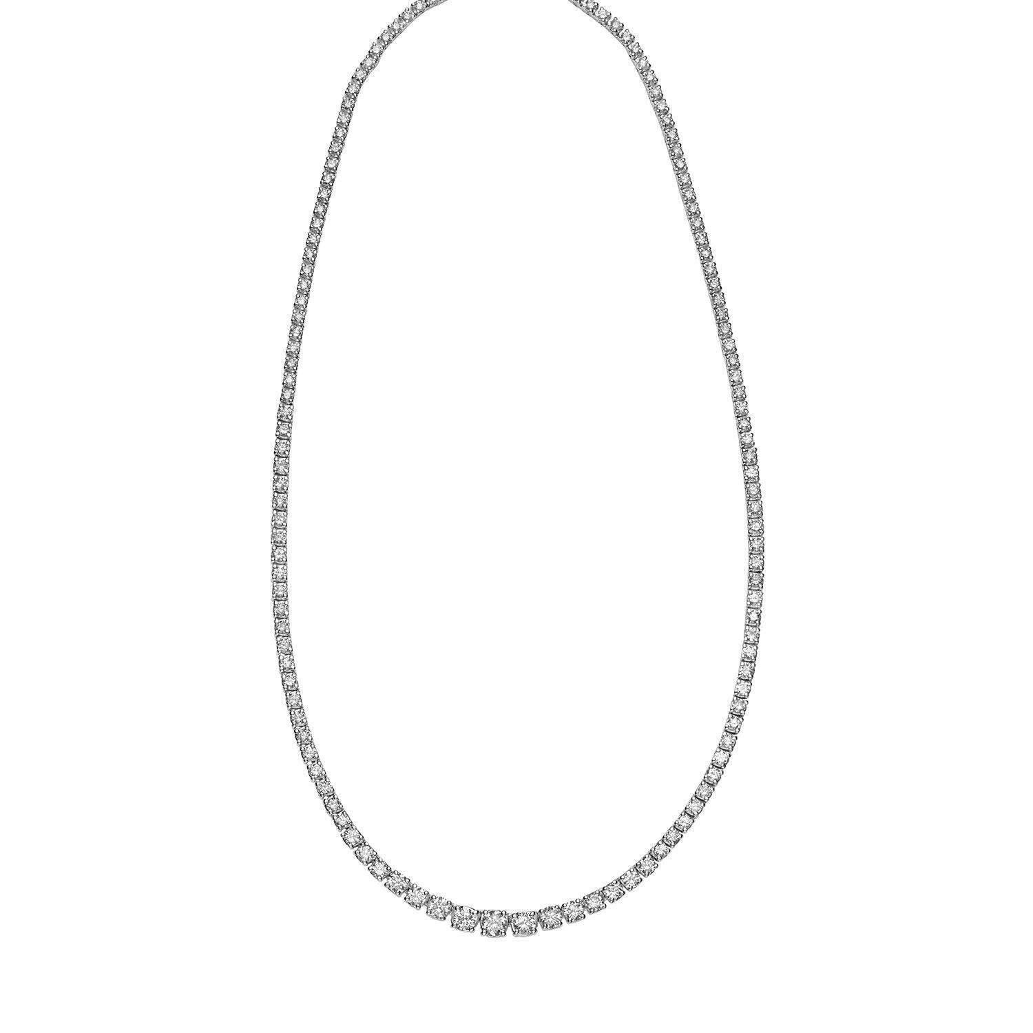 Diamond Tennis Necklace - RNB Jewellery