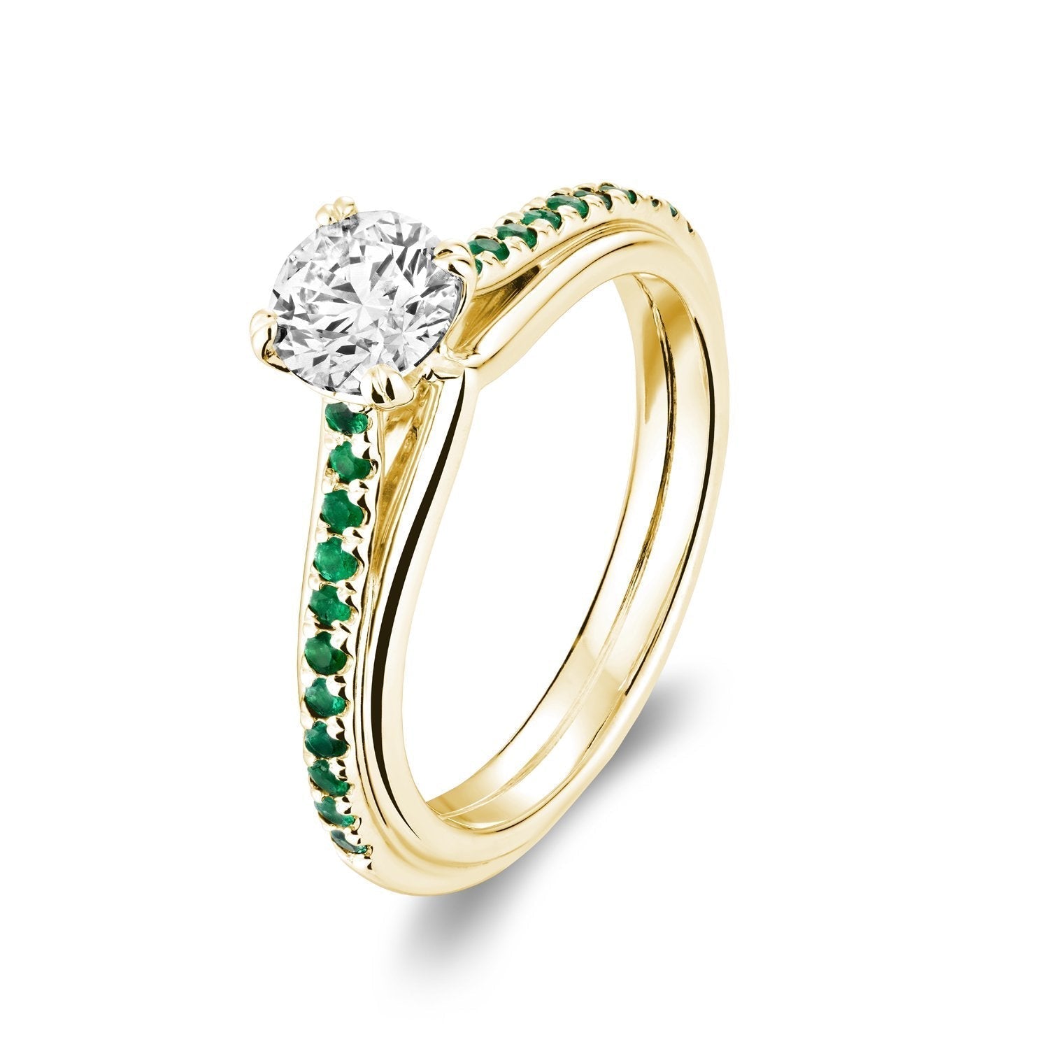 Faith Signature Emerald and Diamond Ring - RNB Jewellery