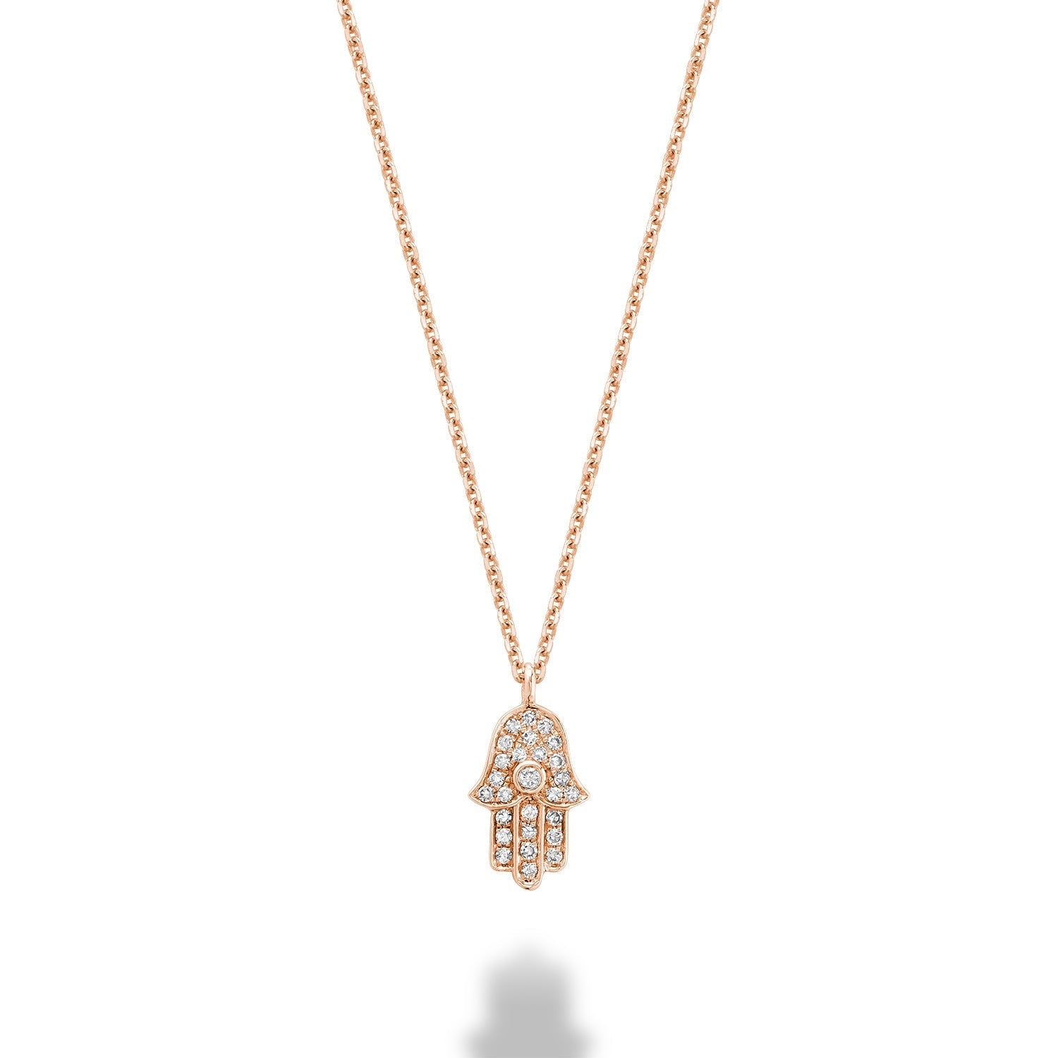 Hamsa Diamond Pendant - RNB Jewellery