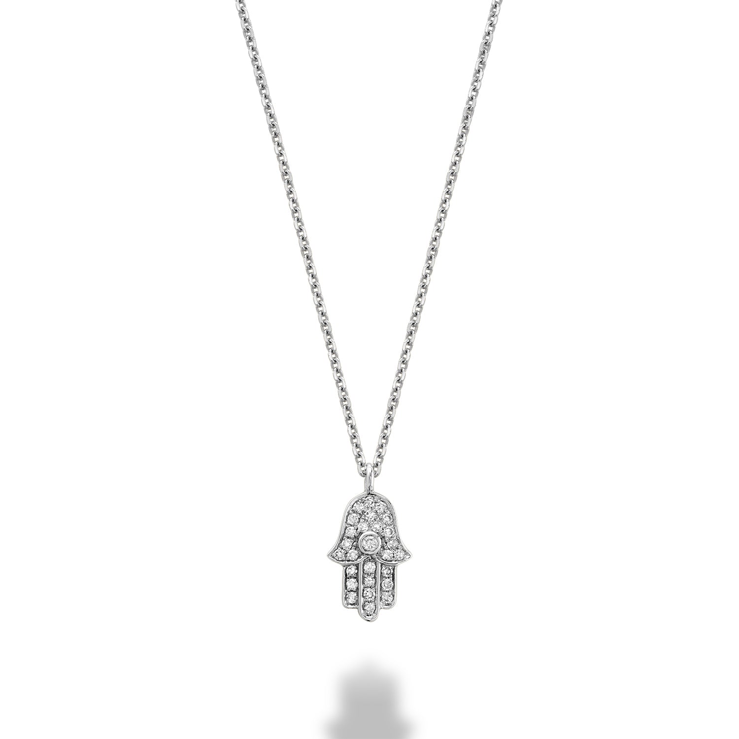 Hamsa Diamond Pendant - RNB Jewellery