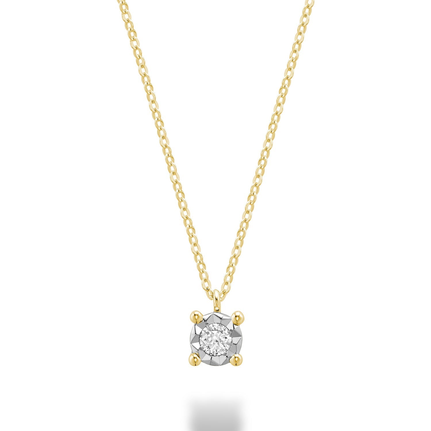 Illusion Diamond Pendant - RNB Jewellery