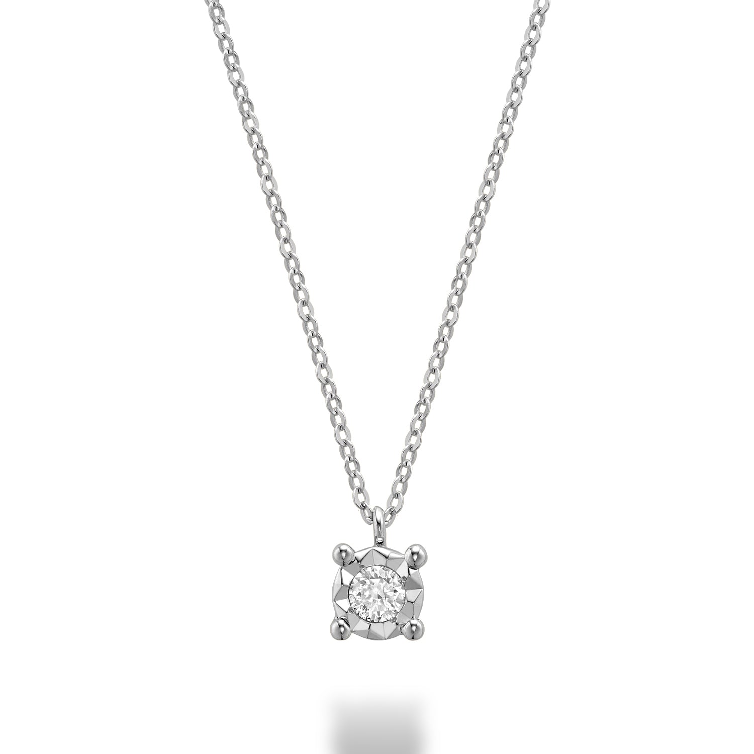 Illusion Diamond Pendant - RNB Jewellery