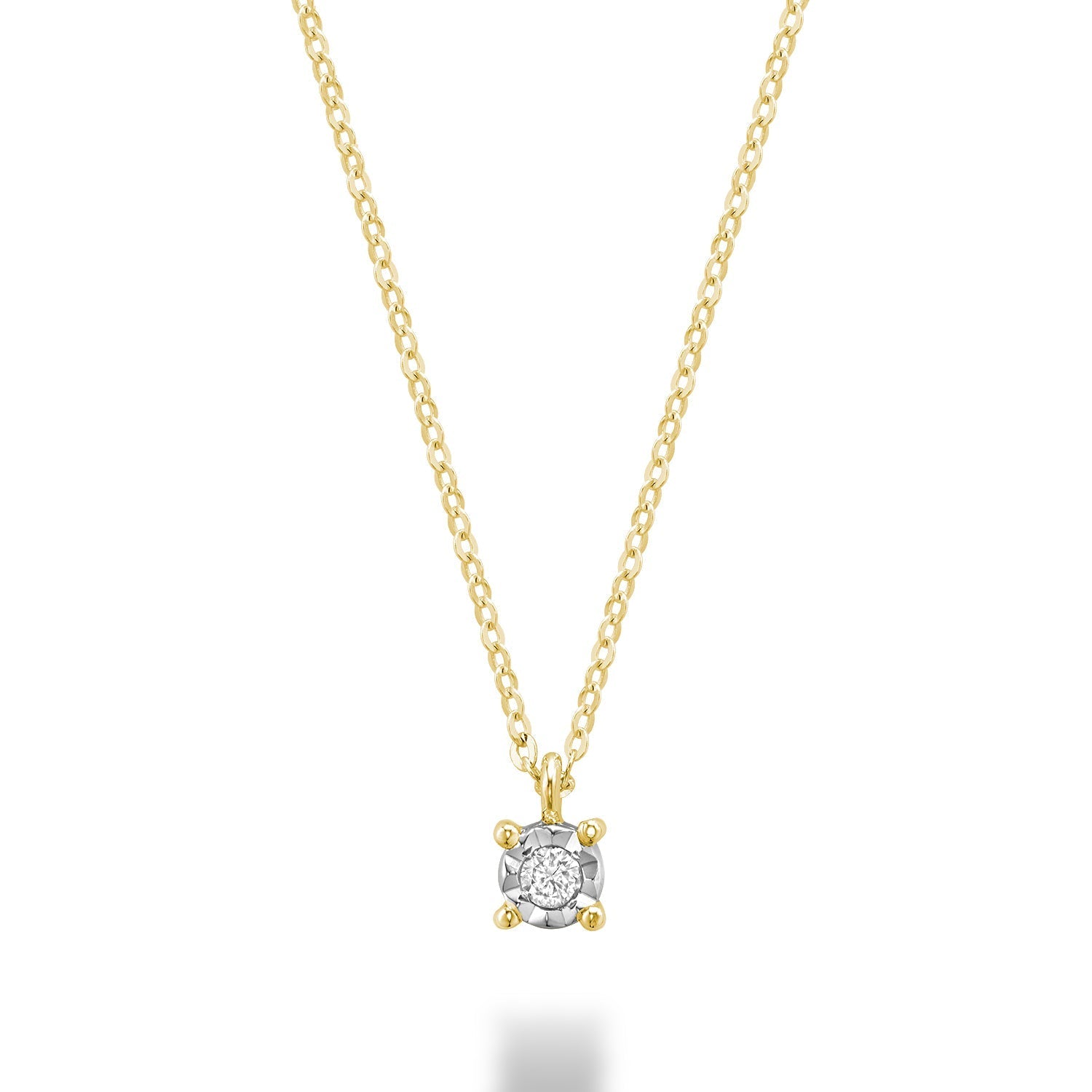 Illusion Diamond Pendant - RNB Jewellery