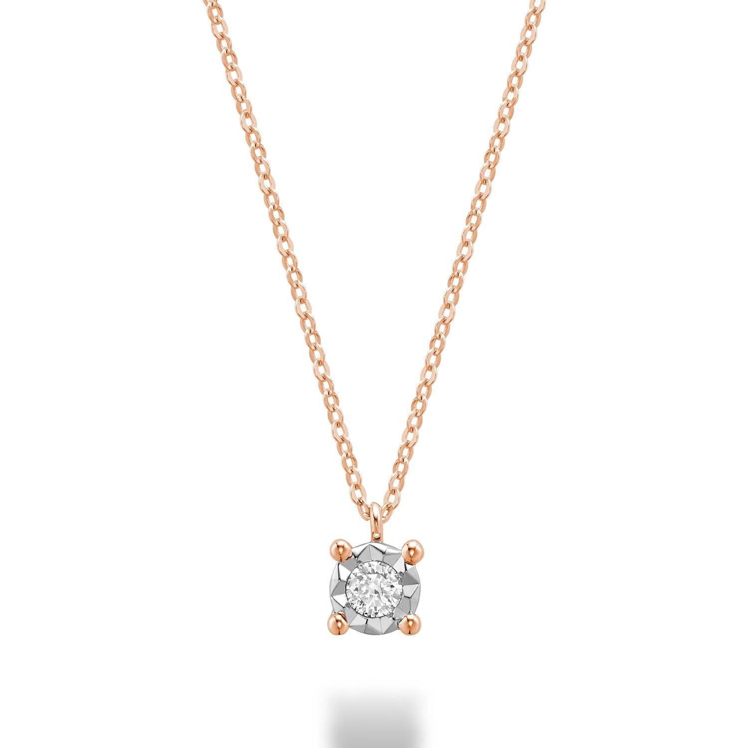 Illusion Diamond Pendant - RNB Jewellery