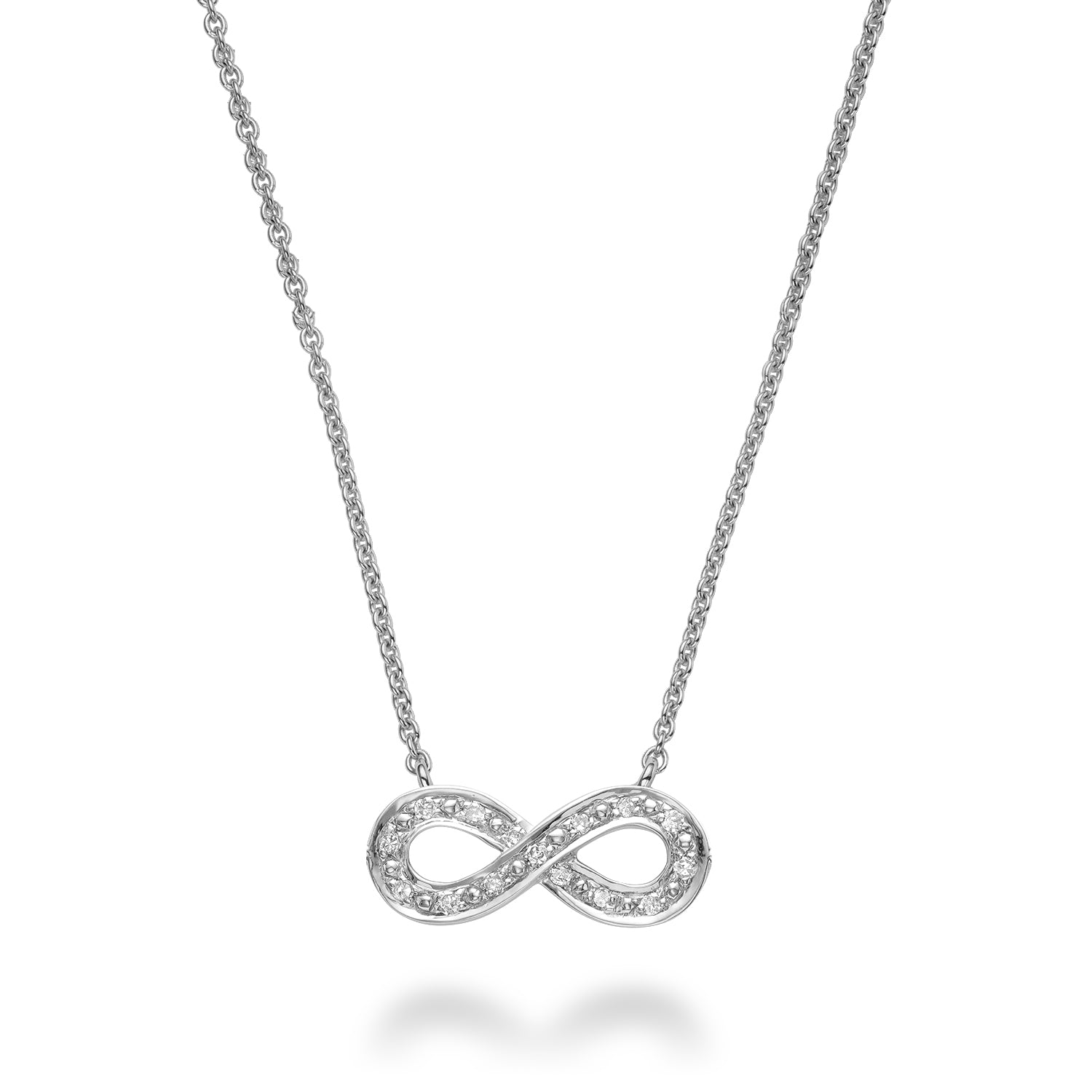 Infinity Diamond Necklace - RNB Jewellery